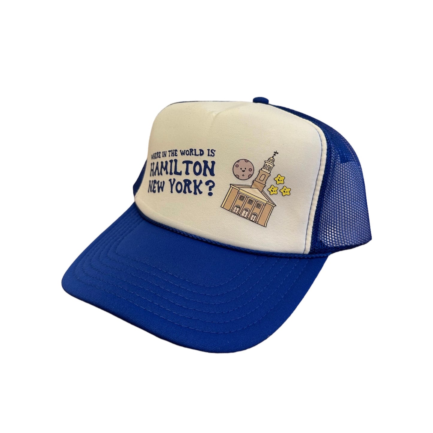 WHERE IN THE WORLD? trucker hat